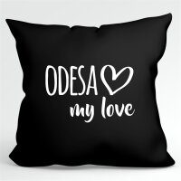 Kissen Odesa my love40x40cm