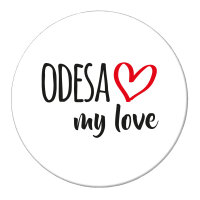 Magnet Odesa my love 59mm Kühlschrankmagnet...