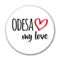 Aufkleber Odesa my love 10cm