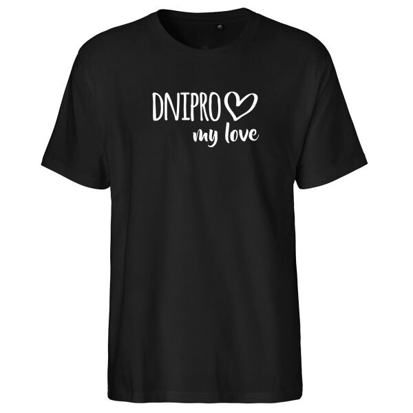 Herren T-Shirt Dnipro my love