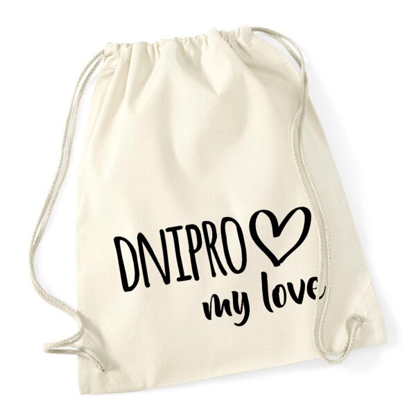 Turnbeutel Dnipro my love 12 Liter