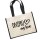 Jutetasche Dnipro my love Black 21 Liter