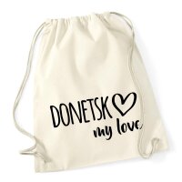 Turnbeutel Donetsk my love 12 Liter
