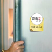 Magnet Donetsk my love 59mm Kühlschrankmagnet...