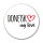 Aufkleber Donetsk my love 10cm