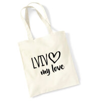 Jutebeutel Lviv my love 10 Liter