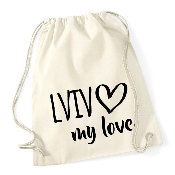 Turnbeutel Lviv my love 12 Liter