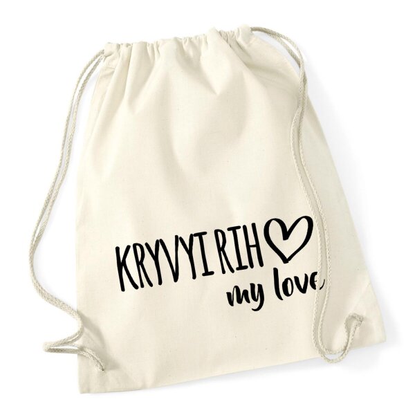 Turnbeutel Kryvyi Rih my love 12 Liter