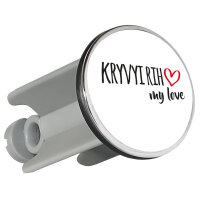 Waschbeckenstöpsel Kryvyi Rih my love 4cm...