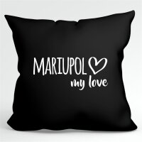 Kissen Mariupol my love40x40cm