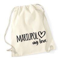 Turnbeutel Mariupol my love 12 Liter