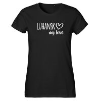 Damen T-Shirt Luhansk my love Größe XS-XXL