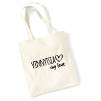 Jutebeutel Vinnytsia my love 10 Liter