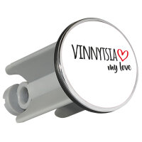 Waschbeckenstöpsel Vinnytsia my love 4cm Abflussstopfen
