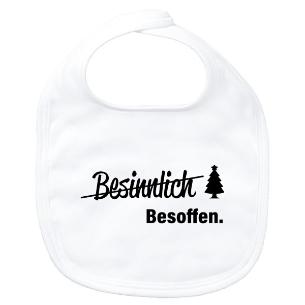 Baby Lätzchen Besinnlich Besoffen Tannenbaum
