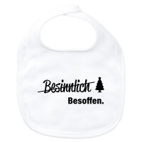 Baby Lätzchen Besinnlich Besoffen Tannenbaum...