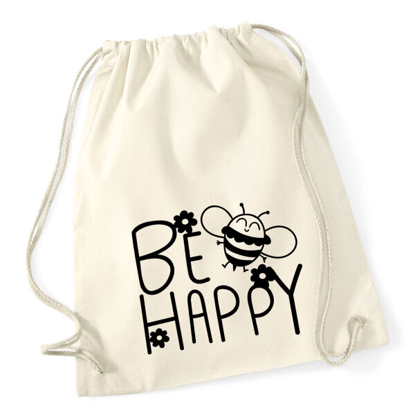 Turnbeutel Be Happy Biene 12 Liter