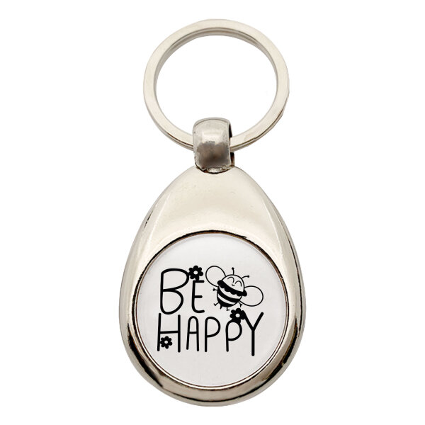 Schlüsselanhänger Be Happy Biene