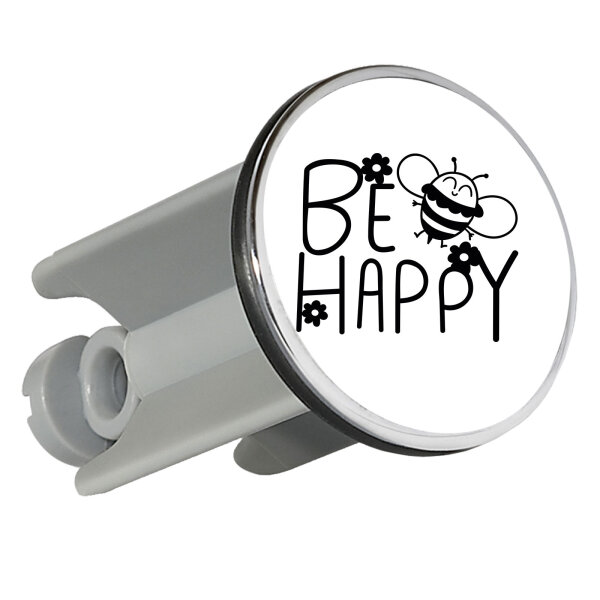 Waschbeckenstöpsel Be Happy Biene 4cm Abflussstopfen