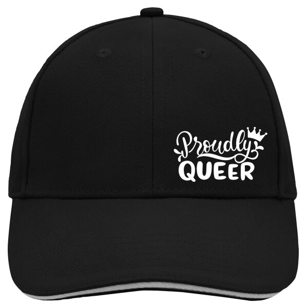 Cappy Mütze Proudly Queer Krone