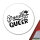 Aufkleber Proudly Queer Krone 10cm Sticker