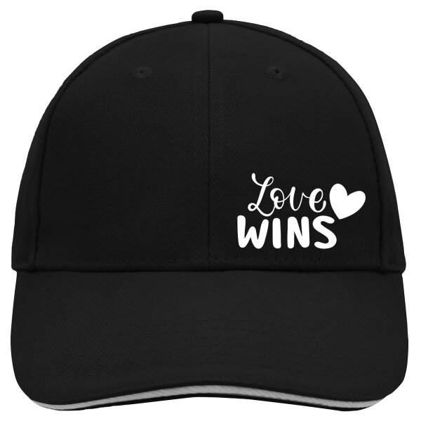 Cappy Mütze Love wins Herz