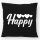 Kissen Happy Herzen 40x40cm