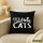 Kissen Keep calm and love Cats 40x40cm