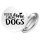 Button Keep calm and love Dogs