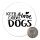 Magnet Keep calm and love Dogs 59mm Kühlschrankmagnet Flaschenöffner