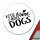 Aufkleber Keep calm and love Dogs 10cm Sticker