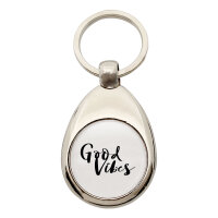 Schlüsselanhänger Good Vibes Schriftzug