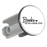 Waschbeckenstöpsel Danke für die schöne...