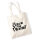 Jutebeutel Save the Planet Schriftzug 10 Liter