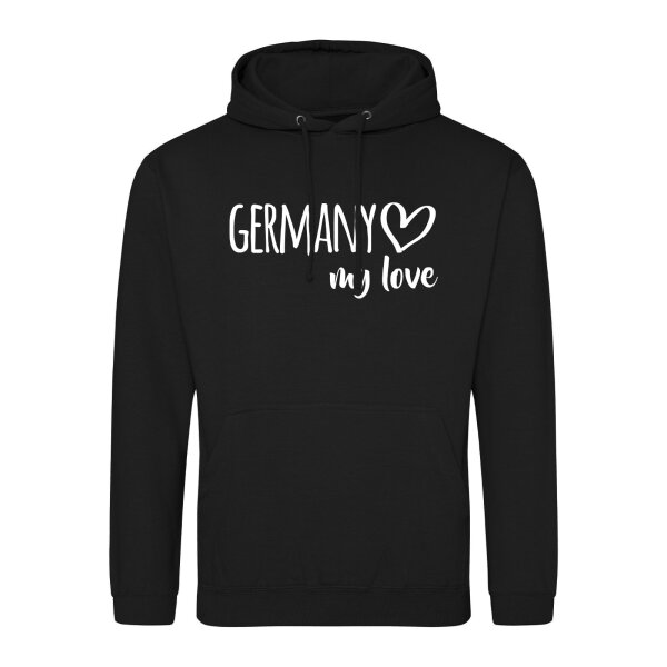Unisex Hoodie Germany my love Größe S-3XL