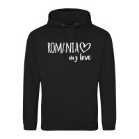 Unisex Hoodie Romania my love Größe S-3XL
