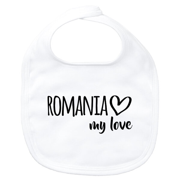 Baby Lätzchen Romania my love