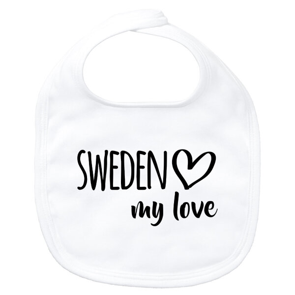 Baby Lätzchen Sweden my love