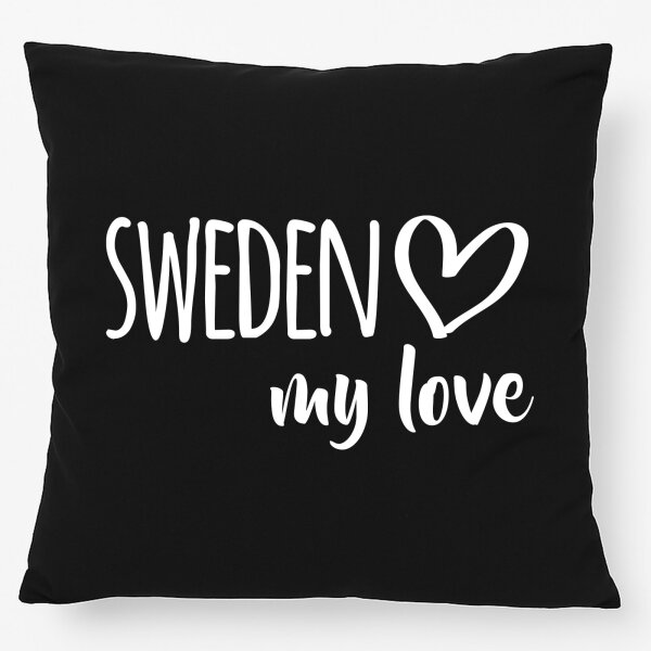 Kissen Sweden my love 40x40cm