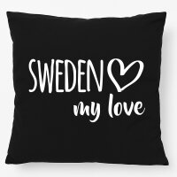 Kissen Sweden my love 40x40cm