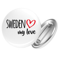 Button Sweden my love