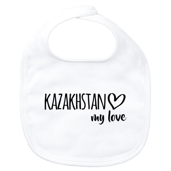 Baby Lätzchen Kazakhstan my love