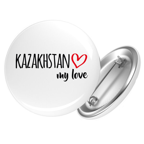 Button Kazakhstan my love