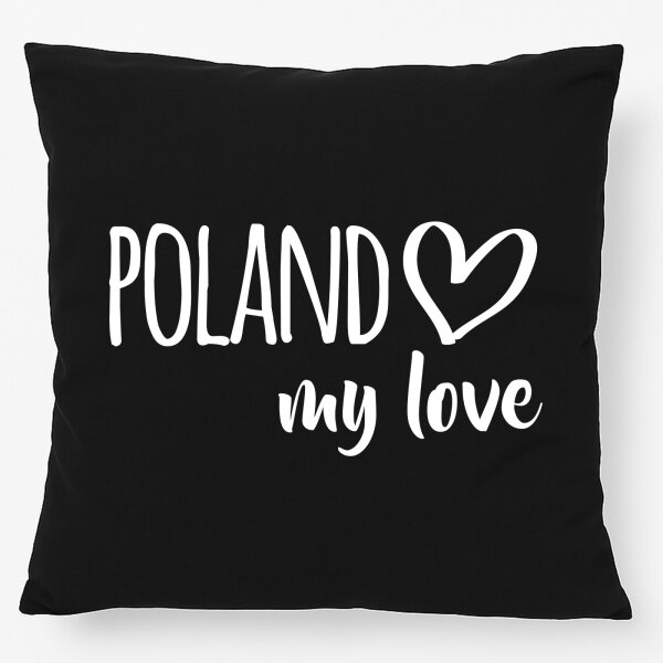 Kissen Poland my love 40x40cm