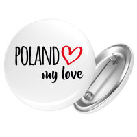 Button Poland my love