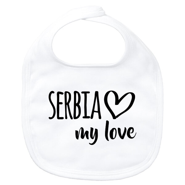 Baby Lätzchen Serbia my love