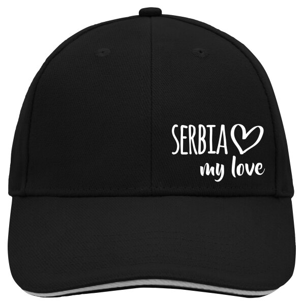 Cappy Mütze Serbia my love
