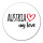 Aufkleber Austria my love 10cm Sticker