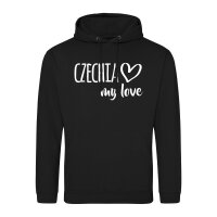Unisex Hoodie Czechia my love Größe S-3XL