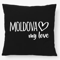 Kissen Moldova my love 40x40cm